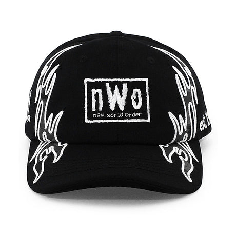Complexコラボ キャップ WWE nWo 4-LIFE SNAPBACK CAP BLACK