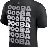 オバ フェミモデル 海外取寄 WWE AUTHENTIC Tシャツ PHOTO ENTERANCE T-SHIRT BLACK