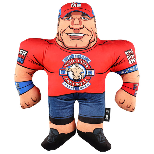 ジョン シナモデル 引退ツアー記念クッション WWE AUTHENTIC FAREWELL TOUR 2025 BIG SHOTS 18 INCH PILLOW