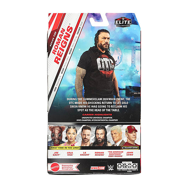 ローマン レインズモデル WWE フィギュア MATTEL ELITE COLLECTION