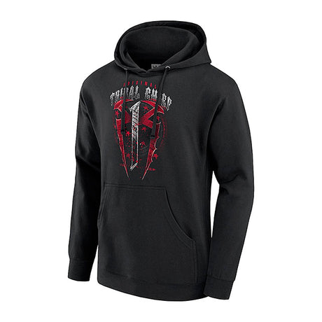 ローマン レインズモデル 海外取寄 WWE AUTHENTIC フーディー OTC1 TRIBAL CHIEF HOODIE BLACK