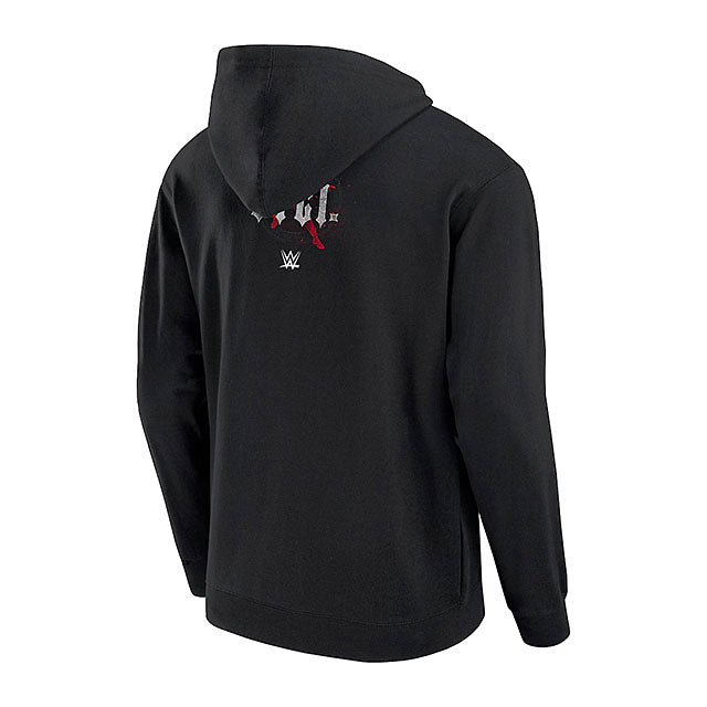 ローマン レインズモデル 海外取寄 WWE AUTHENTIC フーディー OTC1 TRIBAL CHIEF HOODIE BLACK
