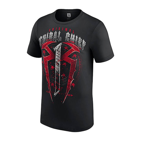 子供用 ローマン レインズモデル 海外取寄 WWE AUTHENTIC Tシャツ YOUTH OTC1 TRIBAL CHIEF T-SHIRT BLACK