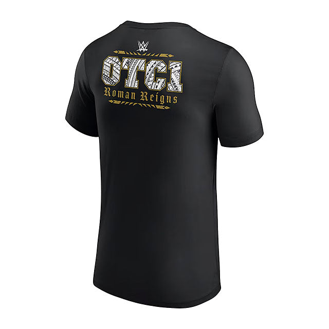 ローマン レインズモデル WWE AUTHENTIC Tシャツ ACKNOWLEDGE ME 11 T-SHIRT BLACK