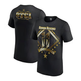 ローマン レインズモデル WWE AUTHENTIC Tシャツ 11 WRESTLEMANIA MAIN EVENTS T-SHIRT BLACK