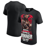 ローマン レインズモデル 海外取寄 WWE AUTHENTIC Tシャツ ROYAL RUMBLE 2026 T-SHIRT BLACK