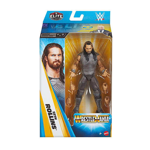 セス "フリーキン" ロリンズモデル WWE アクションフィギュア MATTEL WRESTLEMANIA ELITE COLLECTION ACTION FIGURE
