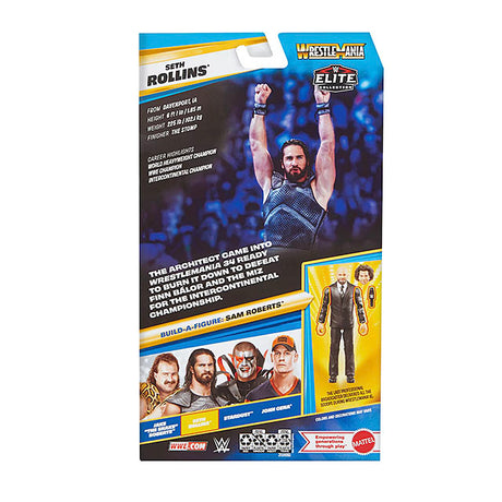 セス "フリーキン" ロリンズモデル WWE アクションフィギュア MATTEL WRESTLEMANIA ELITE COLLECTION ACTION FIGURE