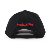 WWEロゴモデル ミッチェル＆ネス キャップ LOGO CLASSIC STRETCH SNAPBACK CAP BLACK