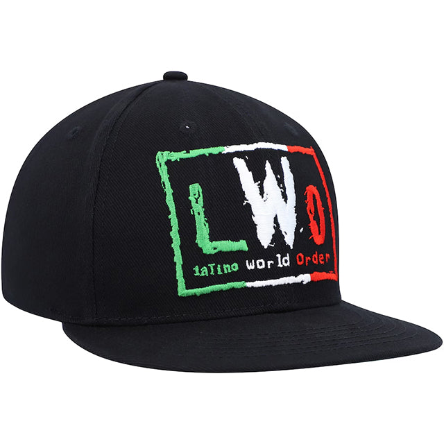海外取寄 WWE AUTHENTIC キャップ LWO SNAPBACK CAP BLACK