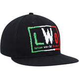 海外取寄 WWE AUTHENTIC キャップ LWO SNAPBACK CAP BLACK