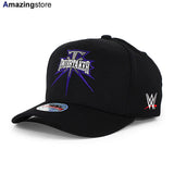 ジ アンダーテイカーモデル ミッチェル＆ネス WWE LOGO CLASSIC STRETCH SNAPBACK CAP BLACK