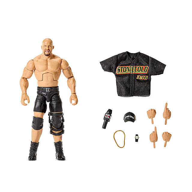 ストーン コールド スティーブ オースチンモデル WWE アクションフィギュア MATTEL ELITE COLLECTION SERIES 122 ACTION FIGURE