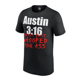 ストーン コールド スティーブ オースチンモデル 海外取寄 WWE AUTHENTIC Tシャツ KING OF THE RING 1996 AUSTIN 3:16 T-SHIRT BLACK