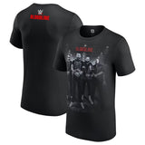 ザ・ブラッドラインモデル 海外取寄 WWE AUTHENTIC Tシャツ THE BLOODLINE PHOTO T-SHIRT BLACK