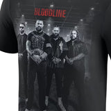 ザ・ブラッドラインモデル 海外取寄 WWE AUTHENTIC Tシャツ THE BLOODLINE PHOTO T-SHIRT BLACK