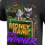 ペンタモデル 海外取寄 WWE AUTHENTIC Tシャツ MONEY IN THE BANK 2026 MEN'S MATCH WINNER T-SHIRT BLACK