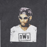 デニス ロッドマンモデル 海外取寄 ID サプライ WWE Tシャツ ICON SNOW WASH T-SHIRT HEATHER BLACK