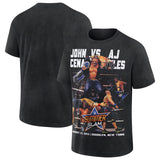 ジョン シナ vs AJ スタイルズモデル 海外取寄 WWE AUTHENTIC Tシャツ SUMMERSLAM 2016 T-SHIRT BLACK