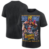 ベッキー リンチ vs ビアンカ ベレアモデル 海外取寄 WWE AUTHENTIC Tシャツ SUMMERSLAM 2022 T-SHIRT BLACK