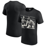 ブロック レスナーモデル 海外取寄 WWE AUTHENTIC Tシャツ SUMMERSLAM 2015 UNDERTAKER LAUGH BLACK
