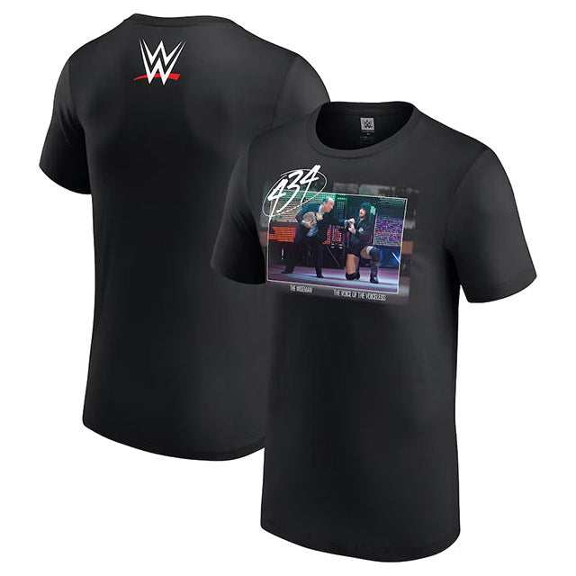 海外取寄 ポール ヘイマン CMパンクモデル WWE AUTHENTIC Tシャツ 434 T-SHIRT BLACK