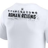ローマン レインズモデル 海外取寄 WWE AUTHENTIC Tシャツ TRIBAL LOGO T-SHIRT WHITE