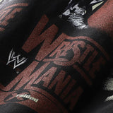 ジ アンダーテイカーモデル 海外取寄 WWE AUTHENTIC Tシャツ THE UNDERTAKER VS. KANE GOODIE TWO SLEEVES GRAPHIC T-SHIRT BLACK