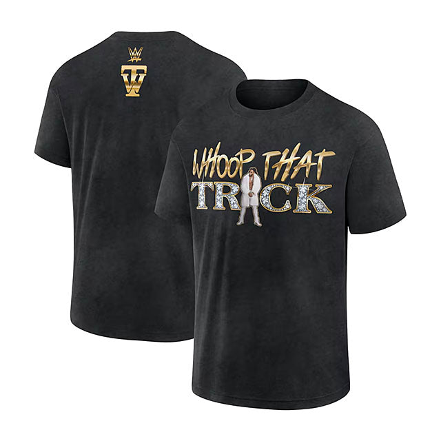 トリック ウィリアムズモデル 海外取寄 WWE AUTHENTIC Tシャツ WHOOP BOXY T-SHIRT BLACK