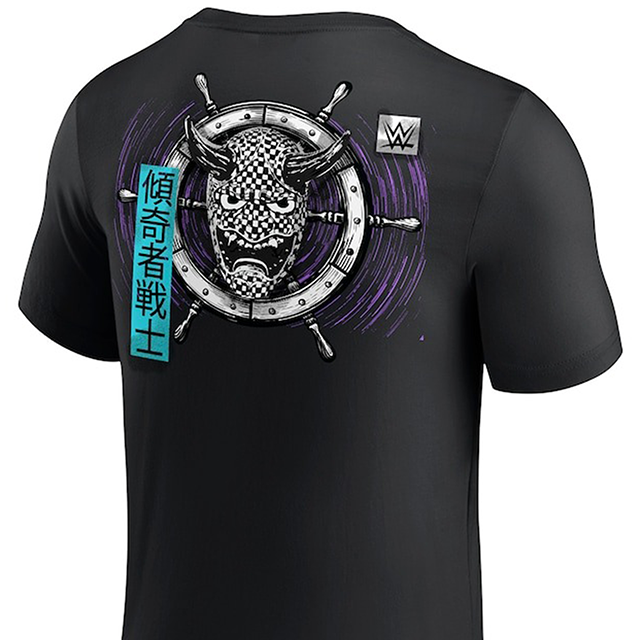 カブキウォリアーズモデル 海外取寄 WWE AUTHENTIC Tシャツ SUPERSTAR T-SHIRT BLACK