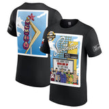 海外取寄 レッスルマニア42 ジョン シナモデル WWE AUTHENTIC Tシャツ OFFICIAL HOST T-SHIRT BLACK