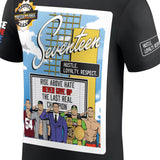 海外取寄 レッスルマニア42 ジョン シナモデル WWE AUTHENTIC Tシャツ OFFICIAL HOST T-SHIRT BLACK