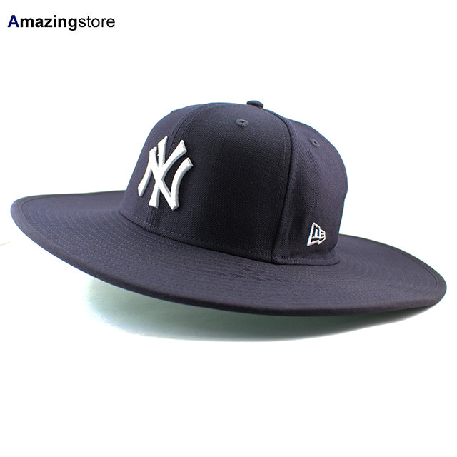 ニューエラ ハット ニューヨーク ヤンキース MLB FITTED LONG BRIM HAT ...