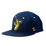 海外取寄 ゼファー キャップ サバンナ バナナズ GAME FITTED CAP NAVY