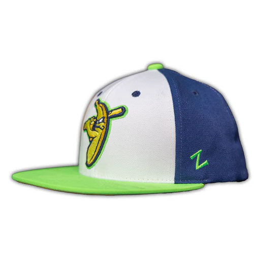 海外取寄 ゼファー キャップ サバンナ バナナズ ALTENATE GAME FITTED CAP GREEN