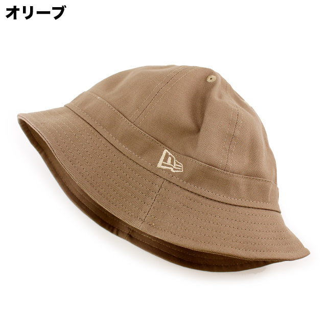 ニューエラ ハット エクスプローラー HERRINGBONE EXPLORER BUCKET HAT